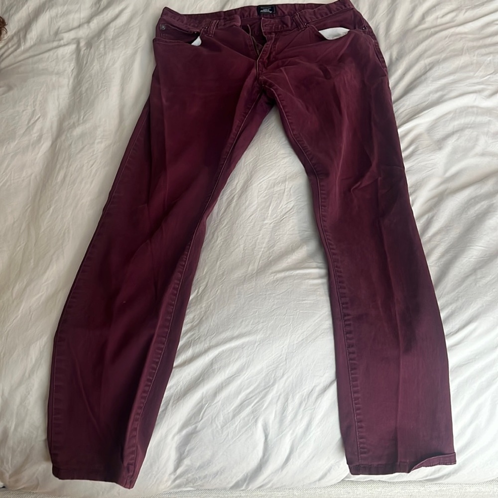 GAP slim stretch khakis
